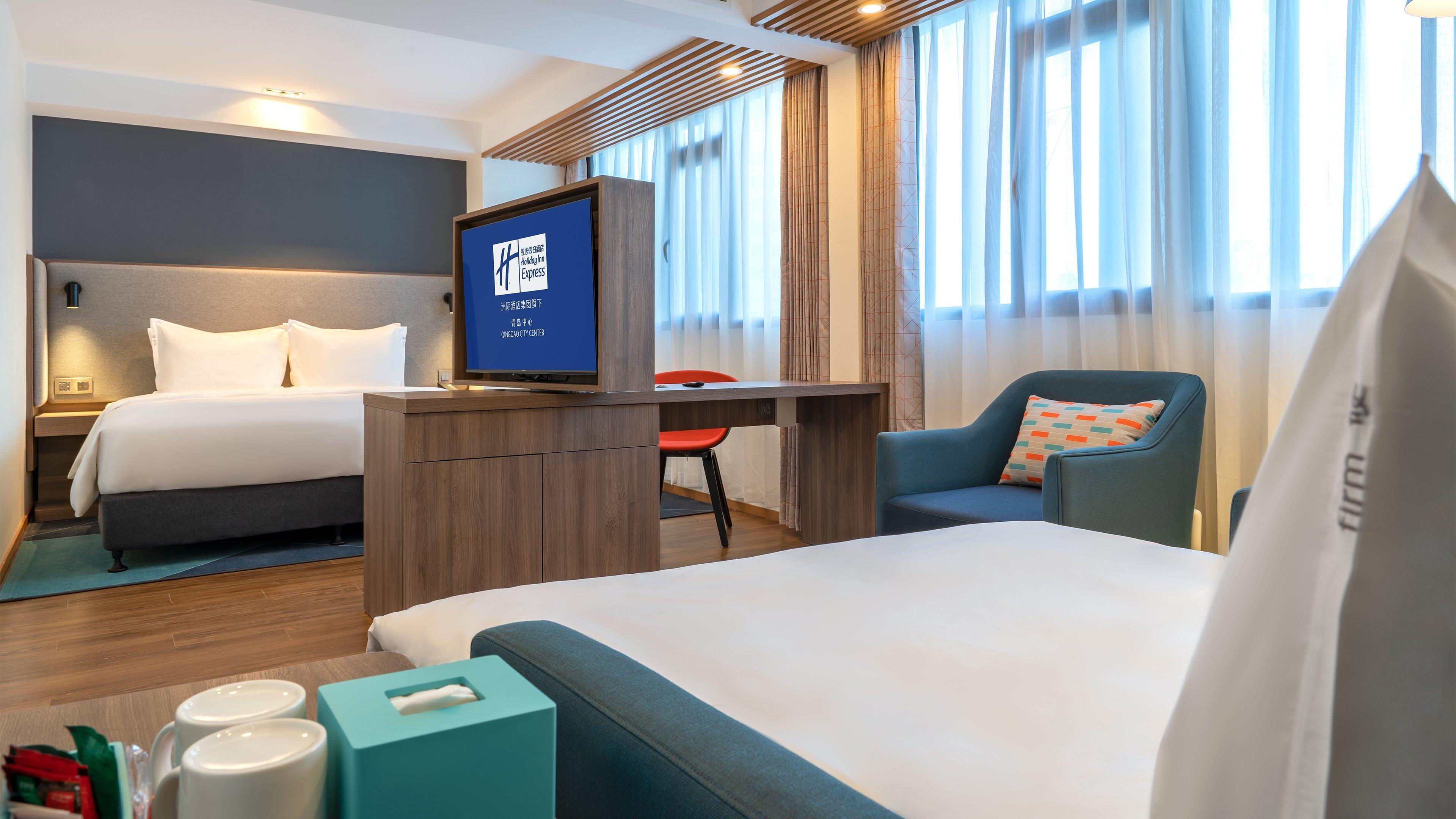 Holiday Inn Express Qingdao City Center By Ihg Exteriér fotografie