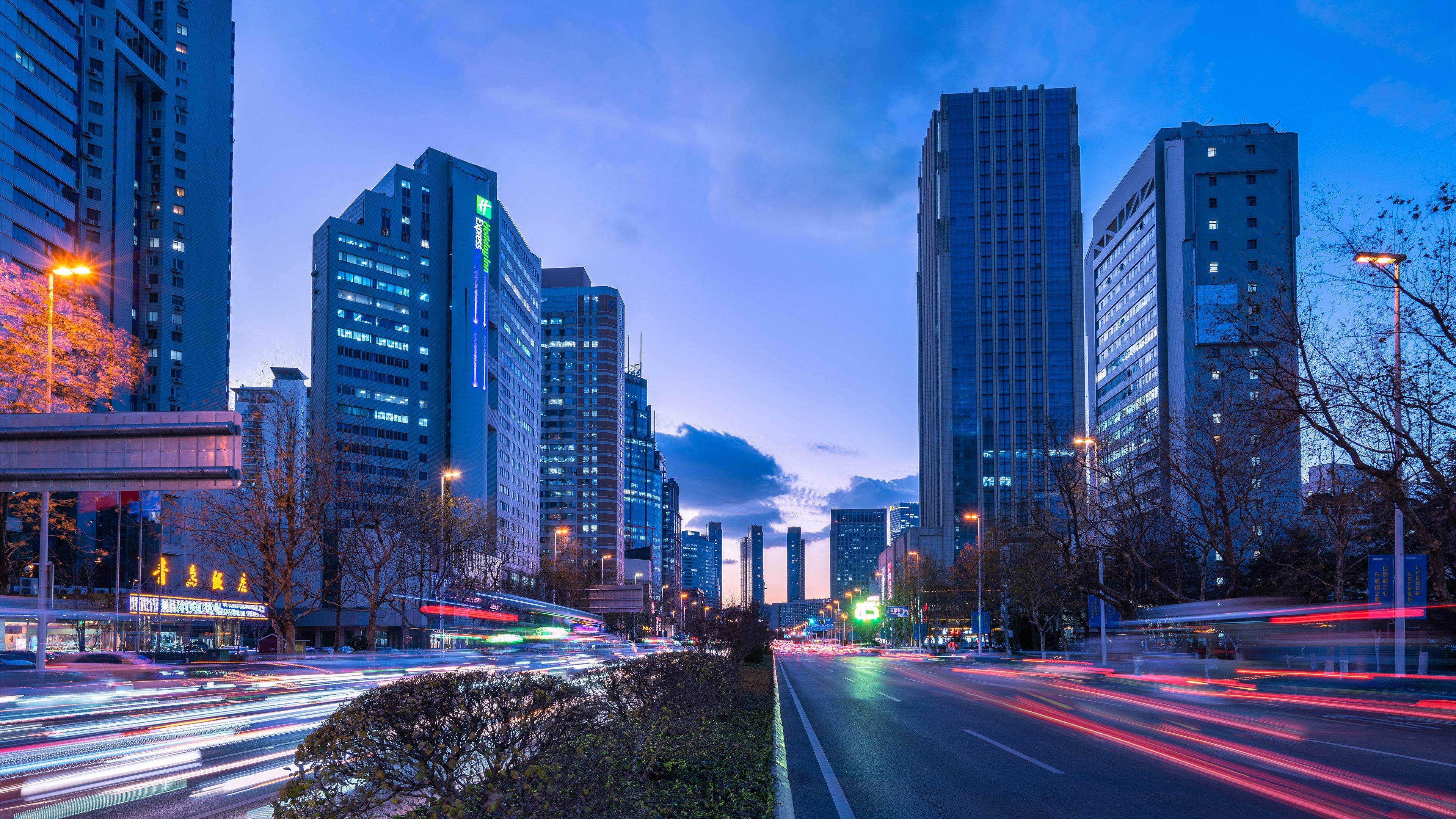 Holiday Inn Express Qingdao City Center By Ihg Exteriér fotografie